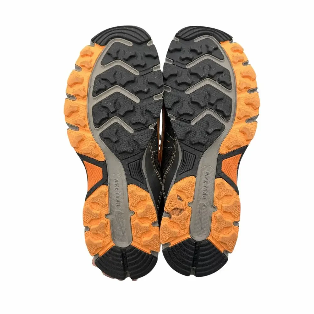 Nike Women's Air Alvord 9 Trail Running Black Neon Orange Athletic Shoes